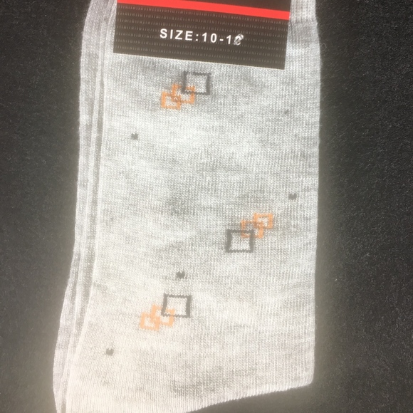 7 PAIRS CREW DRESS SOCKS SIZE 10-13 - Picture 8 of 8